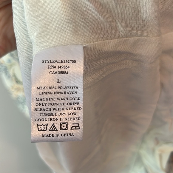 *NWT* SAGE THE LABEL Ocean Muse Mini Dress Size L - Picture 8 of 10